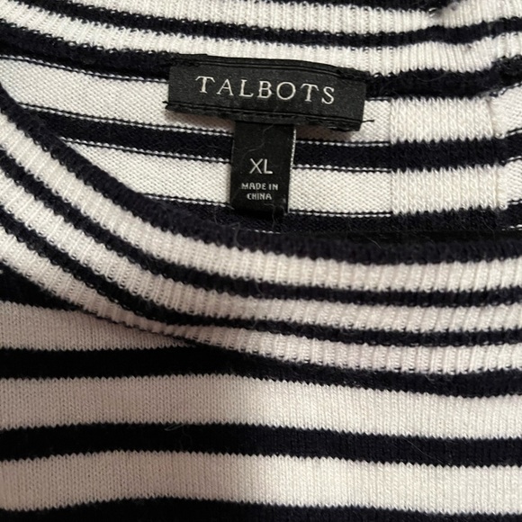 Talbots Button Back Heart Sweater - Picture 8 of 12